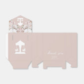 Ballotins Beau Carousel Floral Rose doux (Déplié)