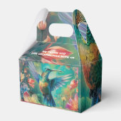 Ballotins Beau colibri entouré de fleurs (Arrière)