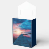 Ballotins Beau coucher de soleil sur un lac de Calme (Ouvert)