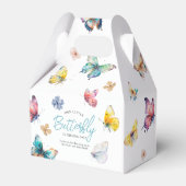 Ballotins Beau papillon aquarelle fille's Birthday (Arrière)