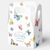 Ballotins Beau papillon aquarelle fille's Birthday (Ouvert)