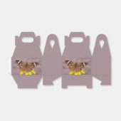 Ballotins Beau papillon sur fleur jaune (Déplié)