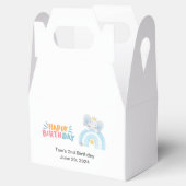 Ballotins Beau pastel bleu heureux ballotin d'anniversaire é (Ouvert)