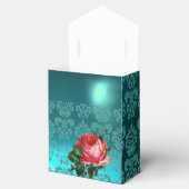 BALLOTINS BEAU ROSE ROSE ROSE, TURQUOISE DAMASK BLEU GEM MON (Ouvert)