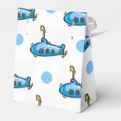 Ballotins Beau sous-marin en dessin, Bébé Pois Bleu (Arrière)