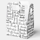 Ballotins Beaucoup Merci Texte noir sur blanc (Ouvert)