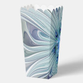 Ballotins Beauté florale Abstraite moderne Blue Pastel Flowe (Verso)