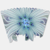 Ballotins Beauté florale Abstraite moderne Blue Pastel Flowe (Déplié)