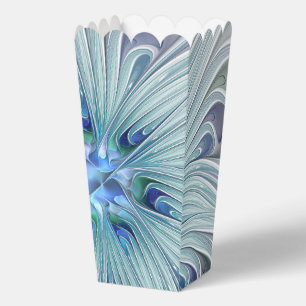 Ballotins Beauté florale Abstraite moderne Blue Pastel Flowe