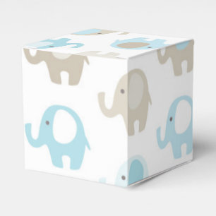 Ballotins Beaux éléphants de bleus layette