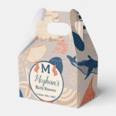 Ballotins Bébé à bord Baby shower nautique (Verso)