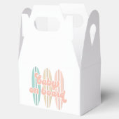 Ballotins Bébé à bord Surfboard Baby shower de plage (Ouvert)