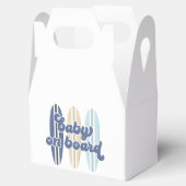 Ballotins Bébé à bord Surfboard Baby shower de plage (Ouvert)