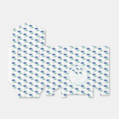 Ballotins Bébé Baignade Poisson Bleu Shower (Déplié)