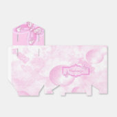 Ballotins Bébé Ballotin papillon rose (Déplié)