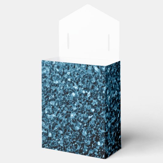 Ballotins Bébé bleu clair faux parties scintillant scintille (Ouvert)