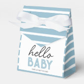 Ballotins Bébé Bonjour bleu | BABY SHOWER (Verso)