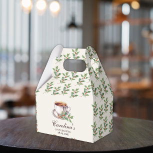 Ballotins Bébé brasse Baby shower brun café