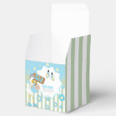 Ballotins Bébé Cigogne Fête de Naissance Garçon (Ouvert)