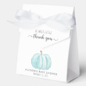 Ballotins Bébé Citrouille mignon garçon douche Merci (Recto)