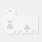 Ballotins Bébé Eléphant bulle Baby shower fille bain (Déplié)