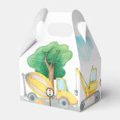 Ballotins Bébé en construction Baby shower (Arrière)