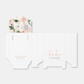 Ballotins Bébé en Fleur blanc rose lys (Déplié)