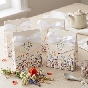 Ballotins Bébé en fleurs Fête prénatale Prairie de fleurs sa