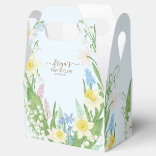 Ballotins Bébé en fleurs Printemps Baby shower de Pâques