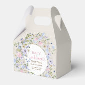 Ballotins Bébé en fleurs printemps Fleur sauvage Baby shower (Arrière)