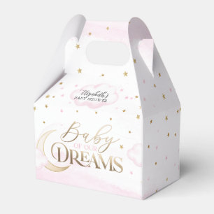 Ballotins Bébé en or rose, bébé de nos rêves Baby Shower