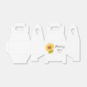 Ballotins Bébé est florissante Sunflower Douche (Déplié)
