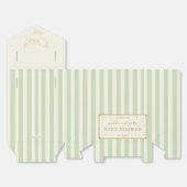 Ballotins Bébé Harry Potter Hedwig Rayure Verte Cadeau de Na (Déplié)
