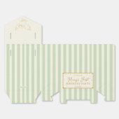 Ballotins Bébé Harry Potter Hedwig Rayure Verte Cadeau de Na (Déplié)