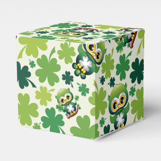 Ballotins Bébé Hibou Mignon St Patrick Dessin Animé (Verso)