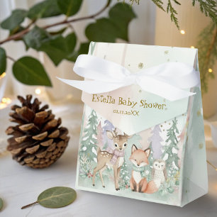 Ballotins Bébé il fait froid à l'extérieur Baby Shower Bois