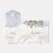 Ballotins Bébé il fait froid dehors merci ballotin (Déplié)