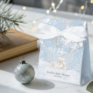 Ballotins Bébé, il fait froid dehors Ourson Cadeau d'hiver