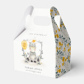 Ballotins Bébé jaune mignon Zèbre Foliage N'importe quel âge (Arrière)