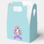 Ballotins Bébé magique licorne avec fleurs (Ouvert)