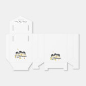 Ballotins Bébé mignon Baby shower de poussettes d'oiseaux (Déplié)