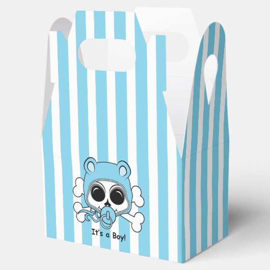 Ballotins Bébé mignon Crâne garçon (Ouvert)