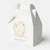 Ballotins Bébé mou Mum Lapin Floral Baby shower de couronne (Arrière)