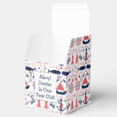 Ballotins Bébé Nautique Personnalisé Un An Vieux Parti (Ouvert)