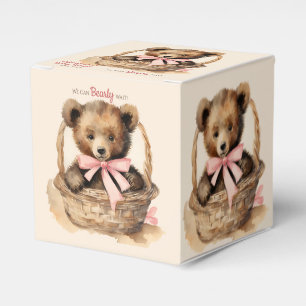 Ballotins Bébé Ours Bearly Wait Girls Baby shower