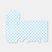 Ballotins Bébé pois bleu et blanc (Déplié)