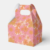 Ballotins Bébé rose Super rétro en fleur Boho (Arrière)