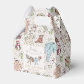 Ballotins Bébé son Baby shower froid à l'extérieur de l'hive (Verso)