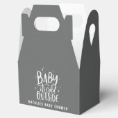 Ballotins Bébé son froid en dehors du baby shower (Ouvert)