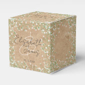 Ballotins Bébé's Breath White Flowers Rustic Boho Mariage (Verso)